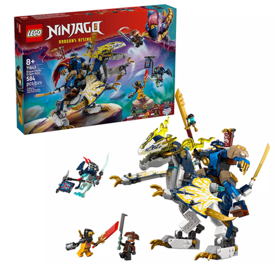 LEGO NINJAGO Rogue's Mech Dragon Rider 71843 Building Kit (584
