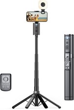 Auto Face Tracking Tripod 360 Rotation with Light, Phone Tripod Stand with Remot