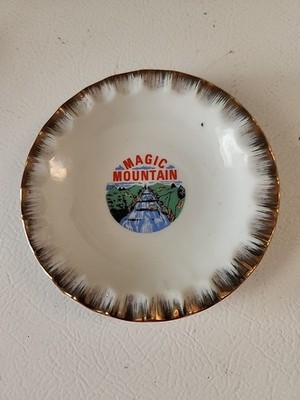 Magic Mountain 1970s 4.5'' Vtg Dish/ashtray