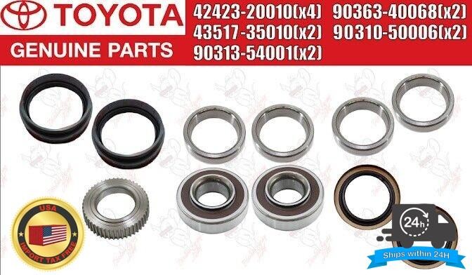 Kit de cojinete y sello de rueda trasera ABS genuino Toyota para 4RUNNER TACO...