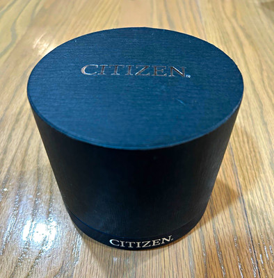 Citizen Eco-Drive Men's 45mm Black Dial Gold Case, Date, 100m, Box