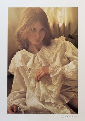 David Hamilton, Mädchenportrait, Original Offsetdruck, 1979