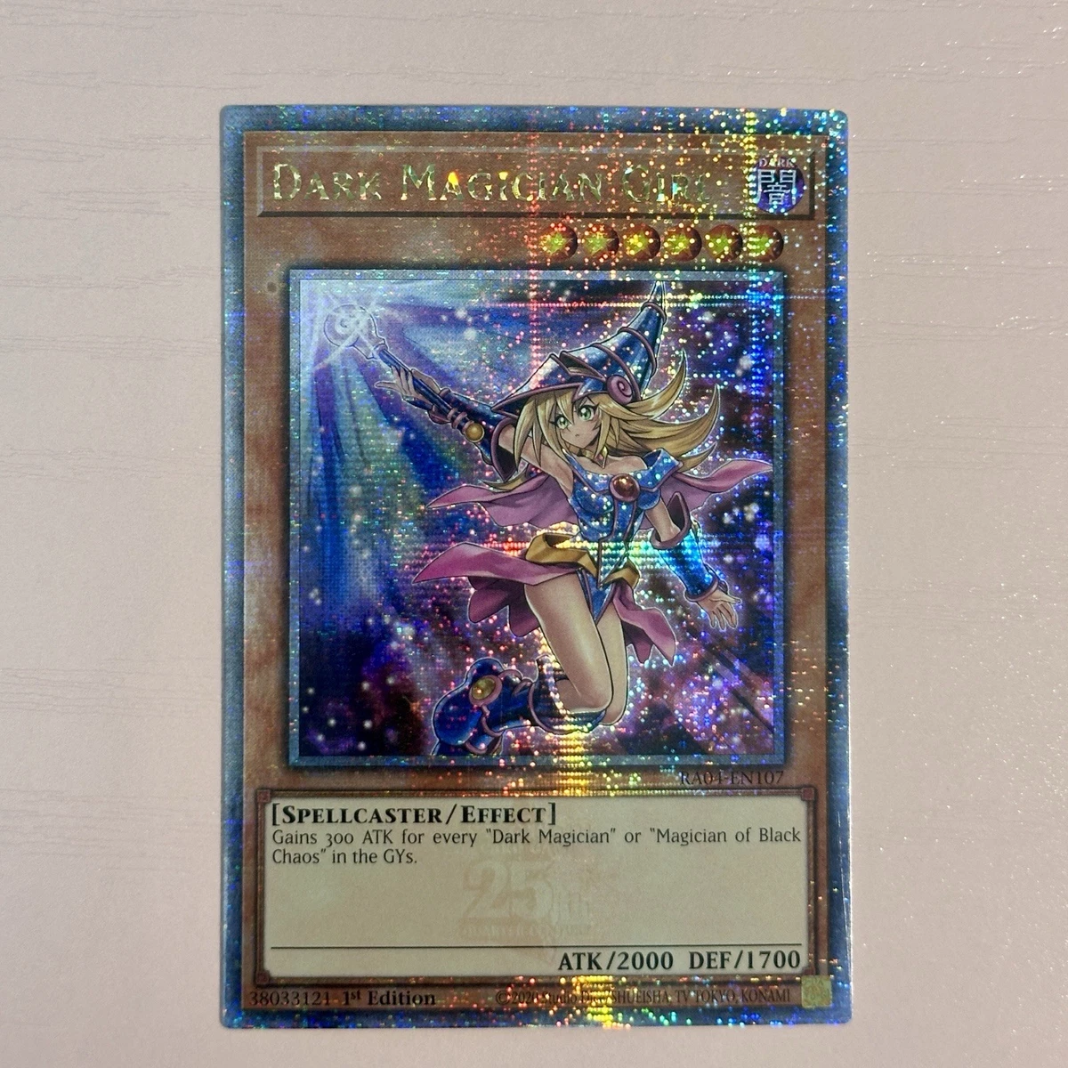 Dark Magician Girl Yu-Gi-Oh! TCG Professional Sports Authenticator
