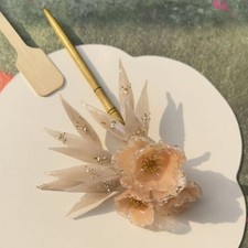 Chinese Style Floral Hairpin Classic Hair Accessory Headpiece