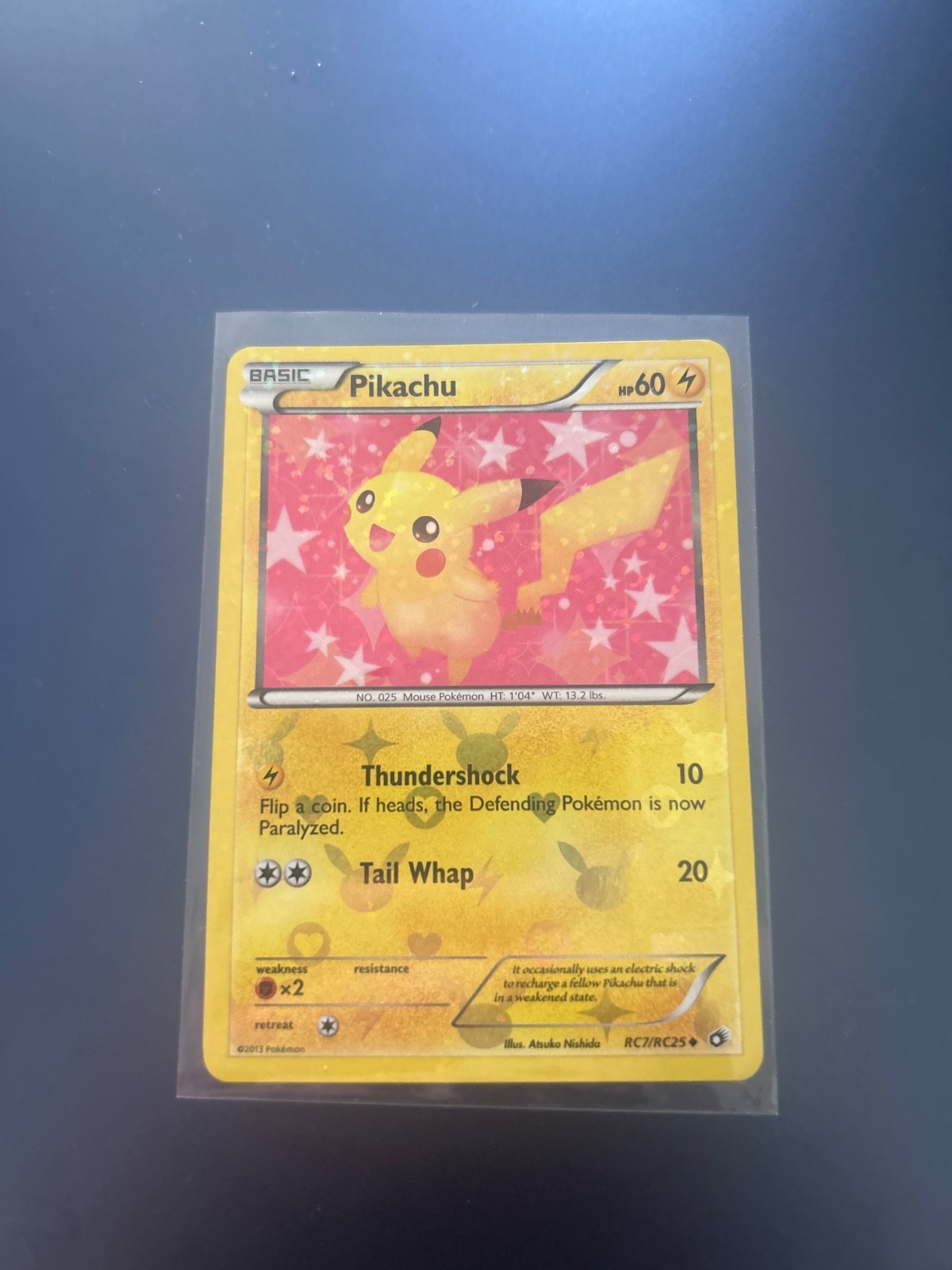 Pikachu RC7/RC25 Holo UC Legendary Treasures: Radiant Collection Pokemon NM/M