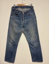 Vintage Levi's 501 Redline Selvedge 80s Made in USA Single Stitch Faded W31 L29