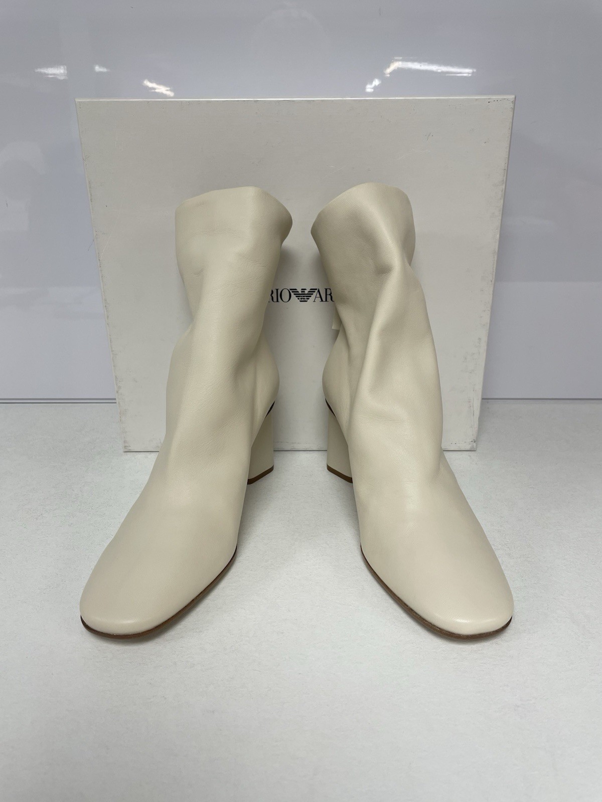 Emporio Armani Boots Uk Size 3 Brand New Genuine Rrp£293 #1243 image 4