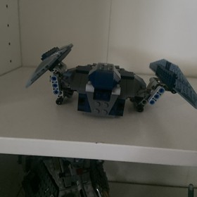 LEGO Star Wars: Vulture Droid (75041) No Minifigs No Box (missing a Few Bricks)