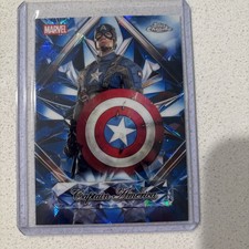 2025 Topps Chrome Sapphire Marvel Captain America Sapphire Selections SP