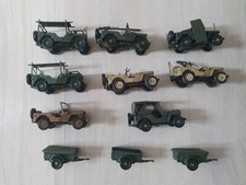 SOLIDO, voiture militaire jeep US entiérement bachée, verem