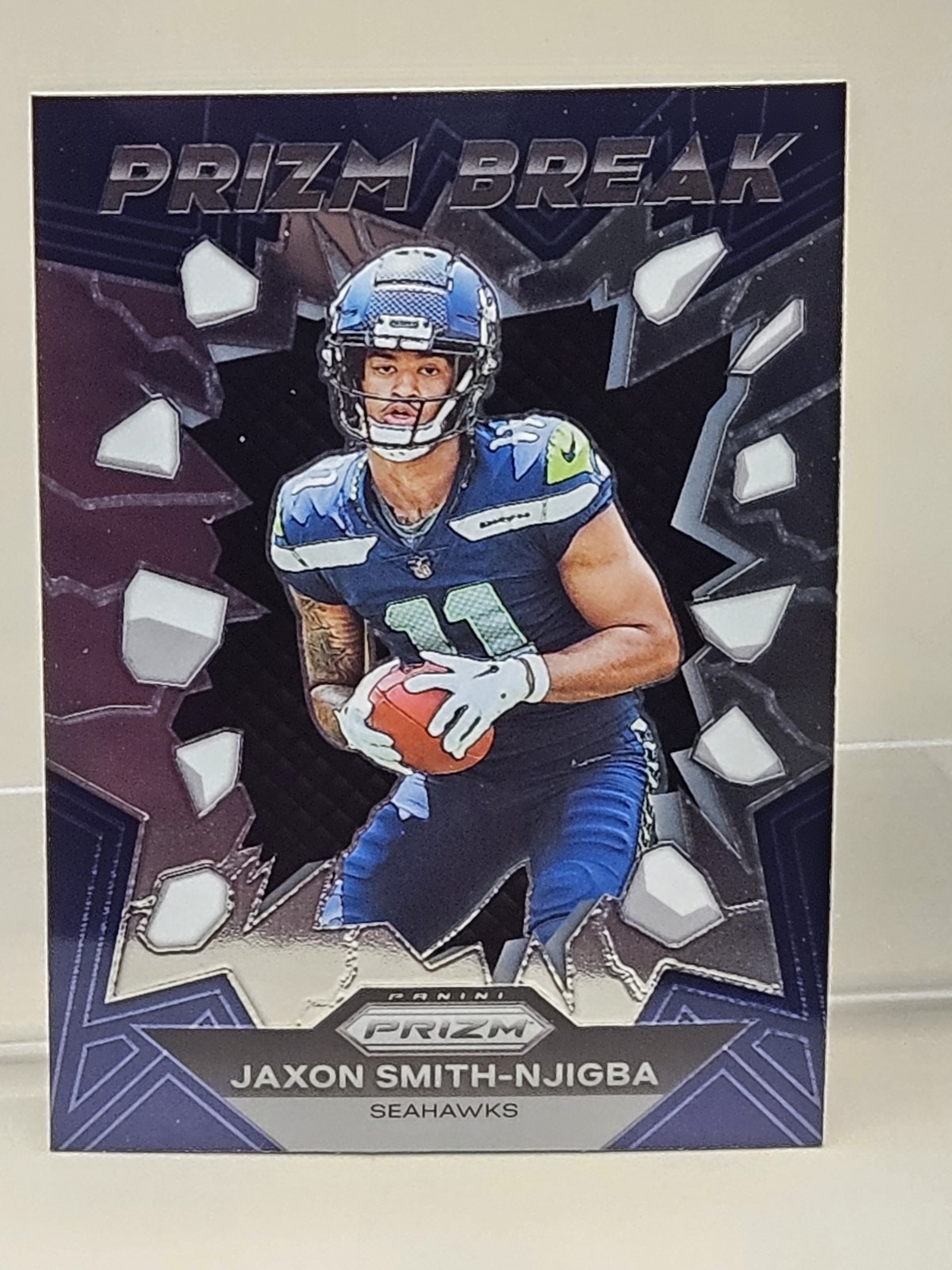 2023 Panini Prizm #PB-2 Jaxon Smith-Njigba Prizm Break RC