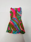 Vintage Barbie Doll Swirly Que #1822 Dress Excellent ~ 1960's