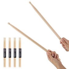 Maple Drum Sticks Wooden Drumsticks Practice Percussion Drum Stick Pair