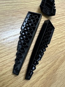 Lego City 7045 Hovercraft Hideout Shark Bow Angle 3x12 Left & Right & Mid 47695