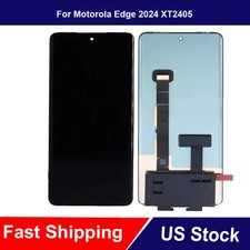 OLED For Moto Edge 2024 XT2405V XT2405 LCD Display Touch Screen Digitizer