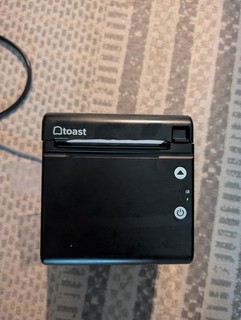 Toast Flex POS TP200 Thermal Receipt Printer w/ Ethernet Cables & power supply