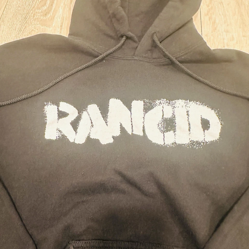 Rancid Black Hoodie Men's Size Small - Image 2 of 4
