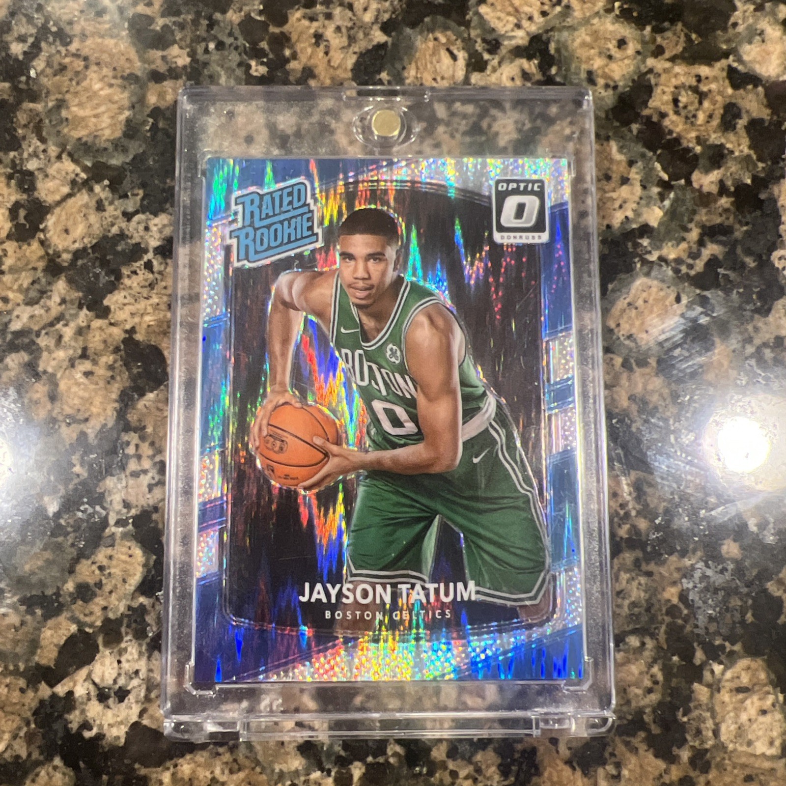 2017-18 Panini Donruss Optic - Rated Rookie Jayson Tatum #198 Shock (RC)