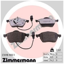 Satz Bremsbeläge Bremsklötze vorne für VW Passat B5.5 3B3 3B6 | 24323108