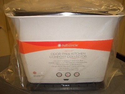 Full Circle Fresh Air Odor Free Kitchen Compost Collector