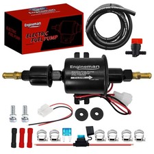 Engineman Universal Electric Fuel Pump Kit 12v Hep-02a 3-6 Psi 6.56ft Hose