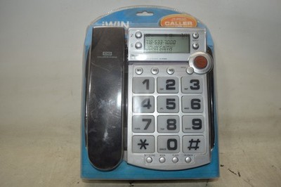JWIN JT-P590 Corded Speaker Phone Dual System Caller ID *New Unused*