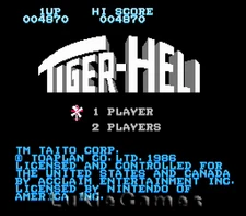 Tiger-Heli Tigerheli - Classic NES Nintendo Game