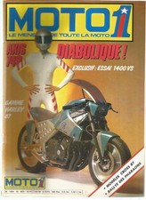 MOTO 1 N°45 SUZ VS 1400 / YAM 500 V4 / HARLEY 1340 LOW RIDER / AXIS 749 / GUZZI