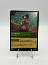 Disney Lorcana Azurite Sea 81/204 Daisy Duck Pirate Captain Foil SUPER RARE