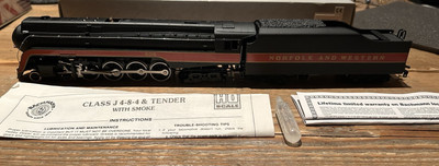 Bachmann Plus H0 11315 - Dampflok Baureihe J 4-8-4 #608 mit Rauch + Licht