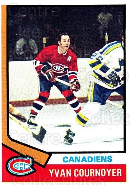 1974-75 Topps #140 Yvan Cournoyer