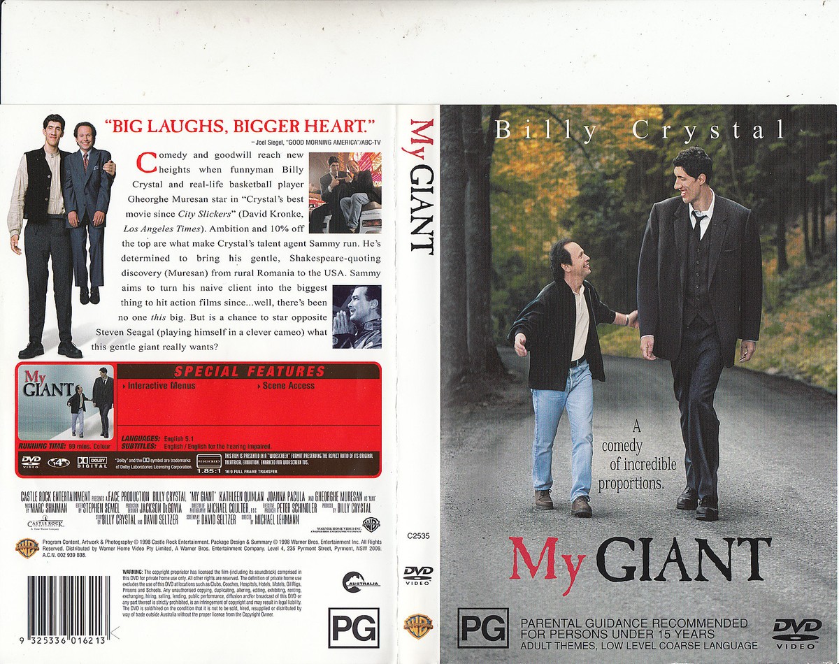 My Giant-1998-Billy Crystal-Movie-DVD | eBay