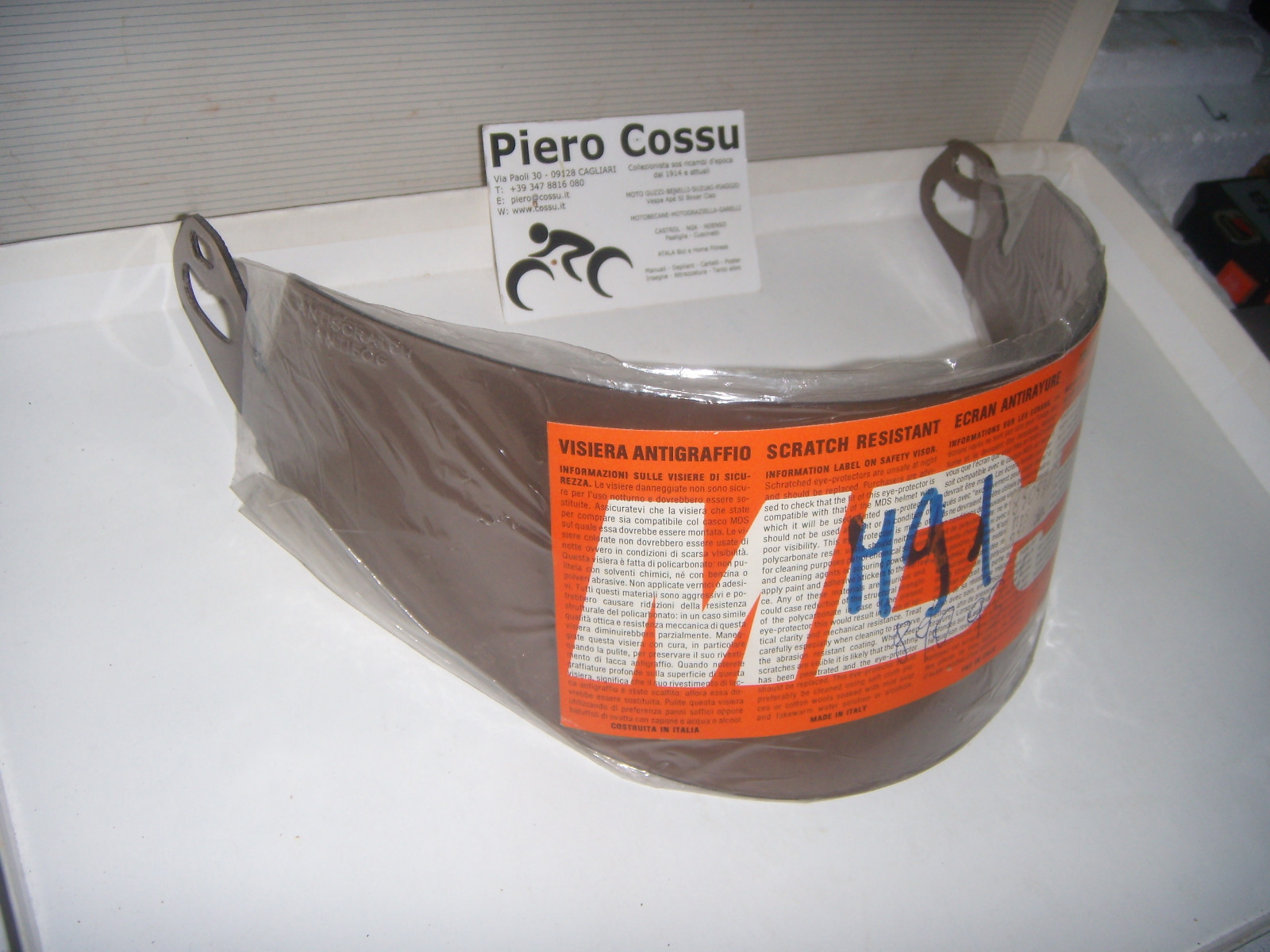MDS M 91 VISIERA PER CASCO FUME'
