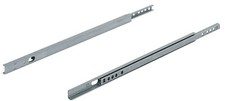 17mm / 27mm Groove Ball Bearing Drawer Runners (Pairs) Two-way Travel (Hafele)