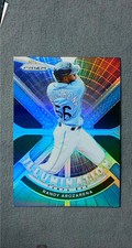 2021 Panini Prizm Illumination Carolina Blue #IL-4 Randy Arozarena Rays