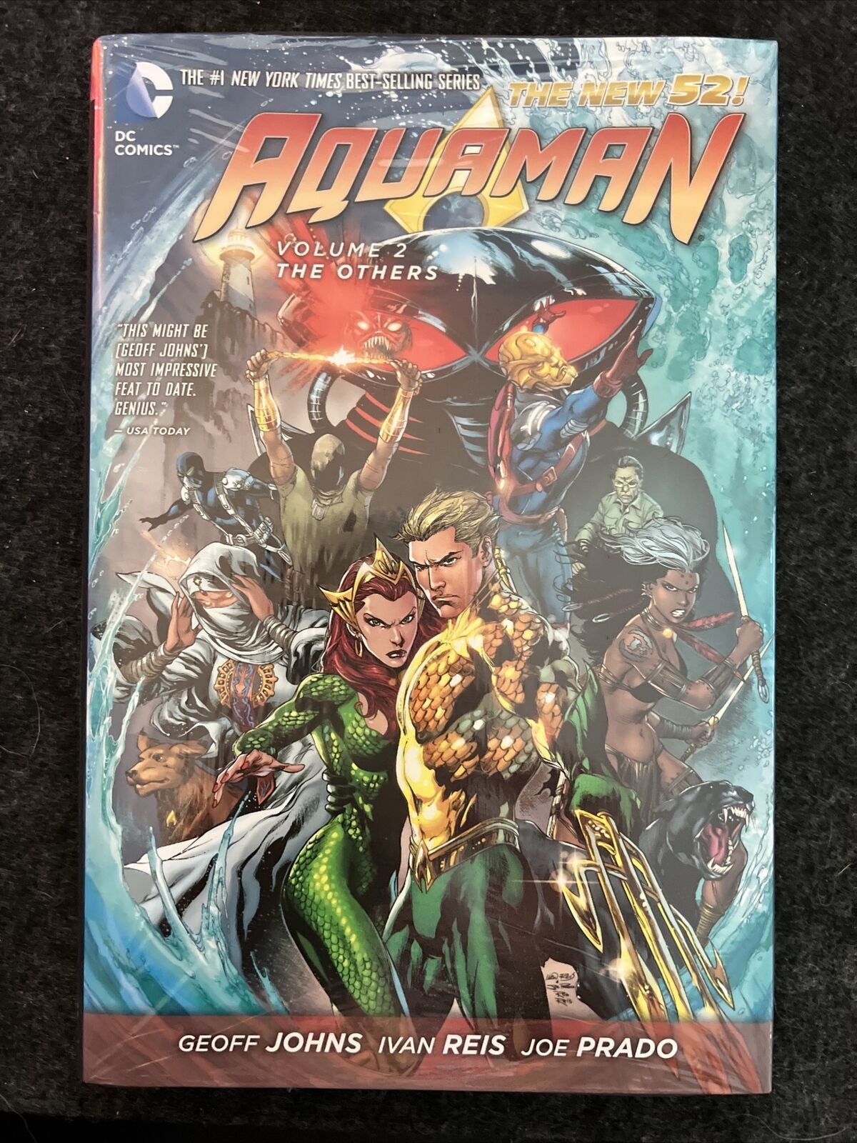 Aquaman #2 The Others (DC Comics 2013 Hardcover) NEW / SEALED; NEW 52