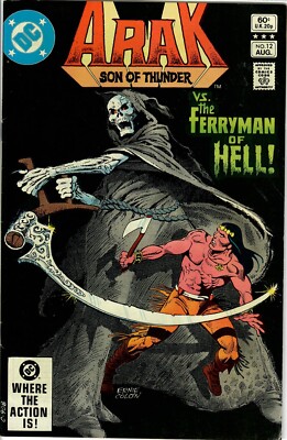 DC COMICS, ARAK, SON OF THUNDER, Vol. 2, No. 12. August 1982. VF+. 4 for $2.99ea