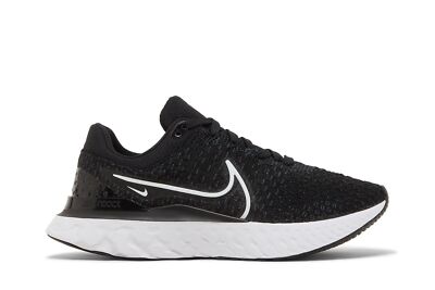 Nike Wmns React Infinity Run Flyknit 3 'Black White' DD3024-001