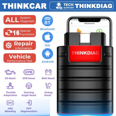 2026 THINKDIAG Bidirectional OBD2 Scanner Car Diagnostic Tool Full Software Free
