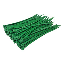 100 Pack Cable Ties All Sizes & Colours Tie Wraps Nylon Zip Ties Strong Extra