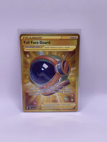 Full Face Guard Secret Rare Pokémon Card - Evolving Skies - 231/203