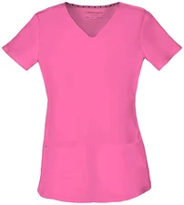 Pink Party HeartSoul Scrubs Break On Through  V Neck Top 20710 PNKH