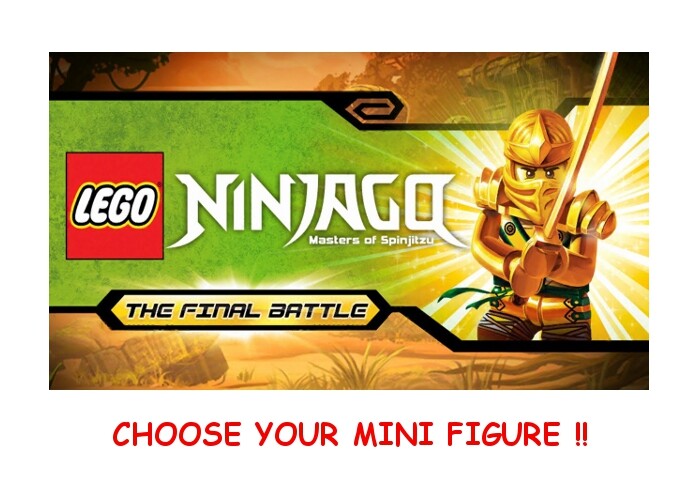 LEGO Ninjago: The Final Battle Mini Figure CHOOSE YOUR MINI FIGURE !!