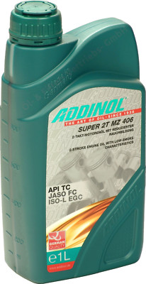 ADDINOL Super 2T MZ406 1 Liter Zweitaktöl 2-Takt synthetisch API TC JASO FC 1L