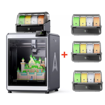 Creality K2 Plus Combo 3D Printer 600mm/s Multi Color Printing with CFS 16 Color