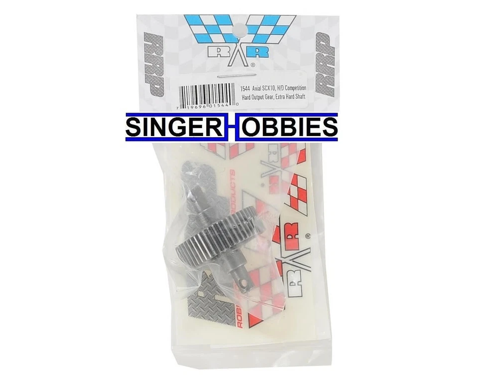 Robinson RRP1544 Heavy Duty Comp Hard Output Gear w/Extra Hard Shaft SCX10 HH - Image 2 of 2