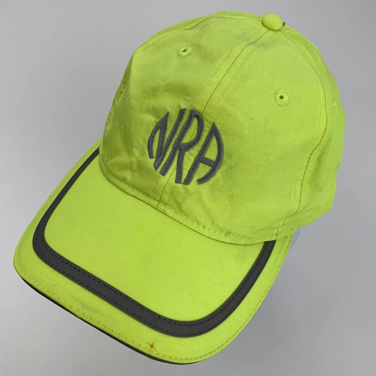 NRA Neon Ball Cap Hat Adjustable Baseball