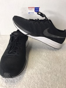 mens white flyknit trainers