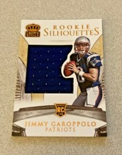 2014 Panini Crown Royale Rookie Silhouettes RC #220 Jimmy Garoppolo /199