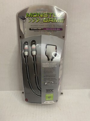 Monster Cable GLX360FO-10FT Cable New Sealed